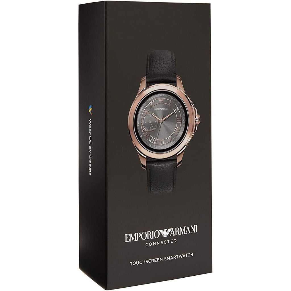 Emporio Armani Art5012 Men S Black Connected Gen 4 Smartwatch