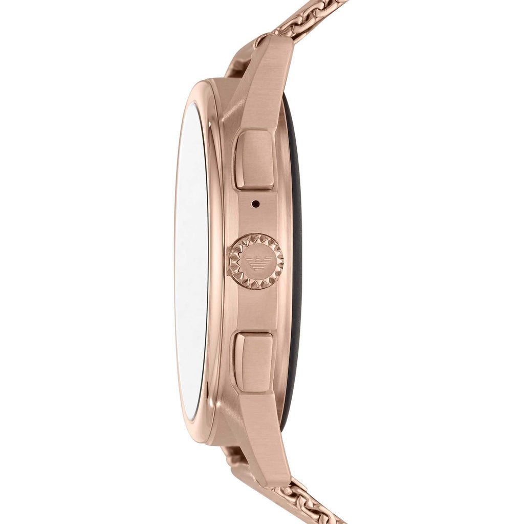 Emporio Armani Art9005 Men S Rose Gold Connected Smartwatch