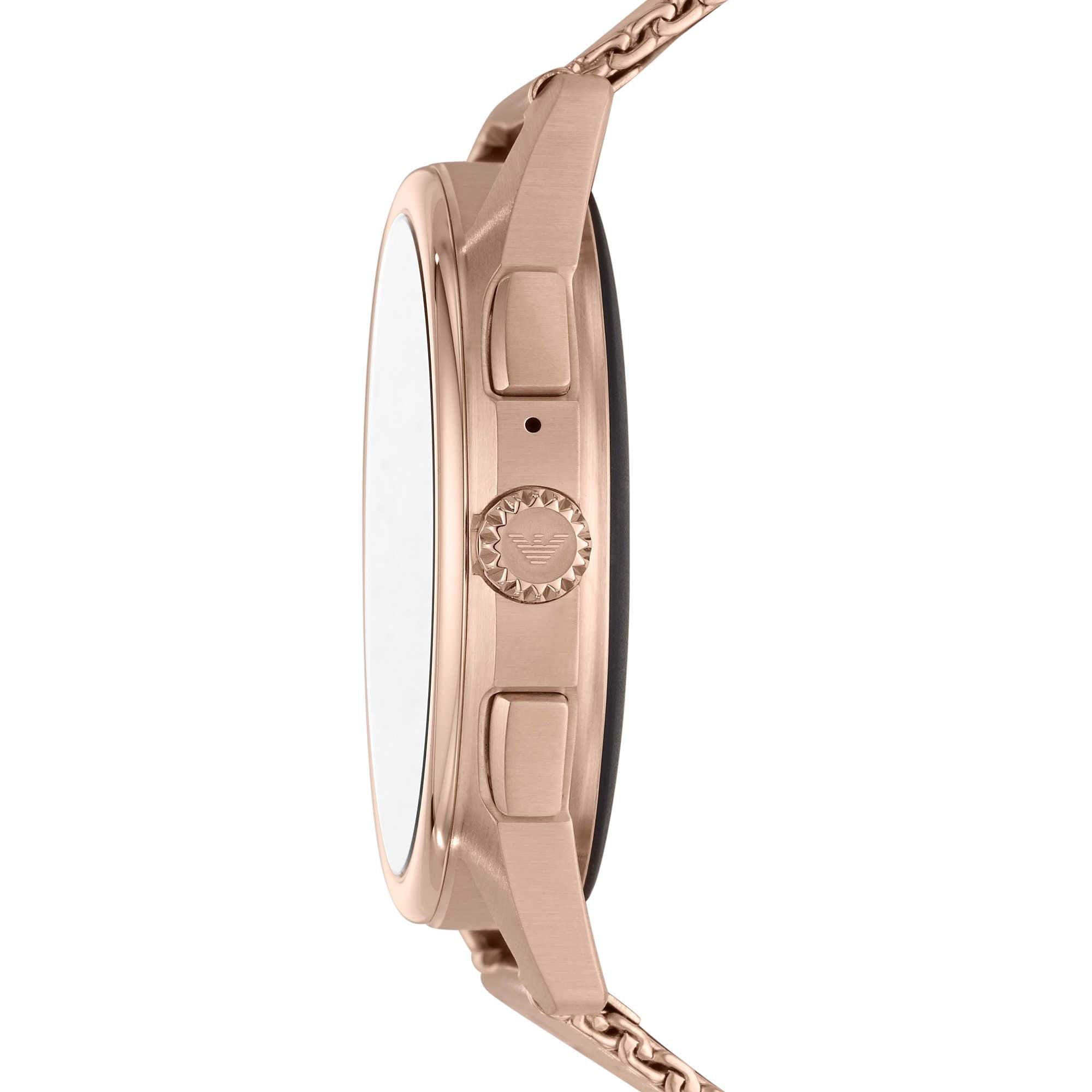 Emporio Armani Art9005 Men S Rose Gold Connected Smartwatch