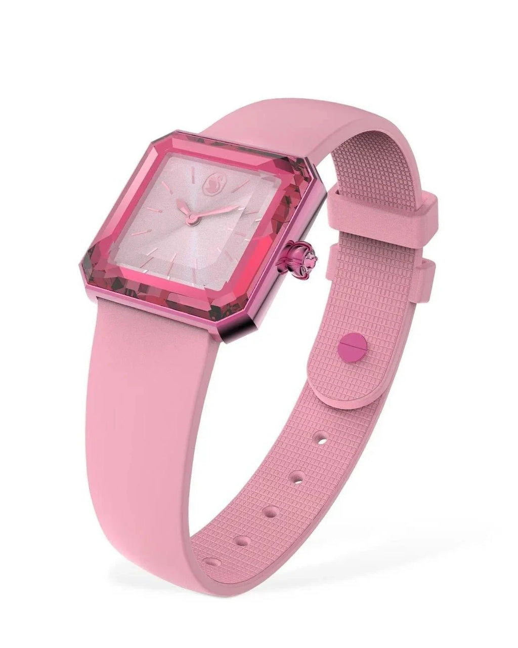 Swarovski Watch Lucent With Silicone Strap Pink 5624373
