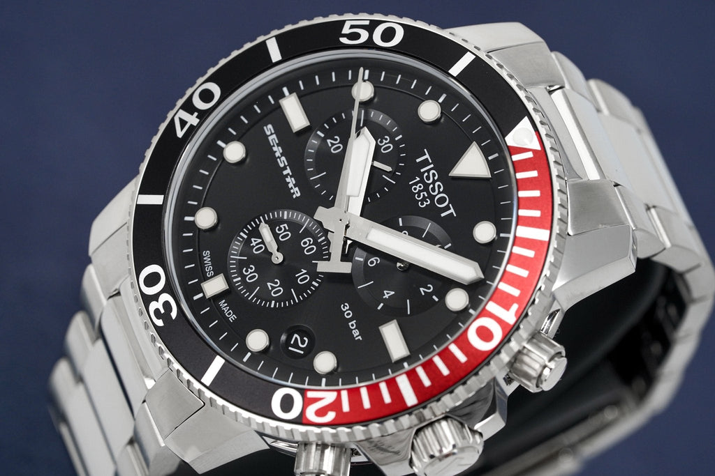 Tissot Chronograph Watch Seastar 1000 T120 417 11 051 01