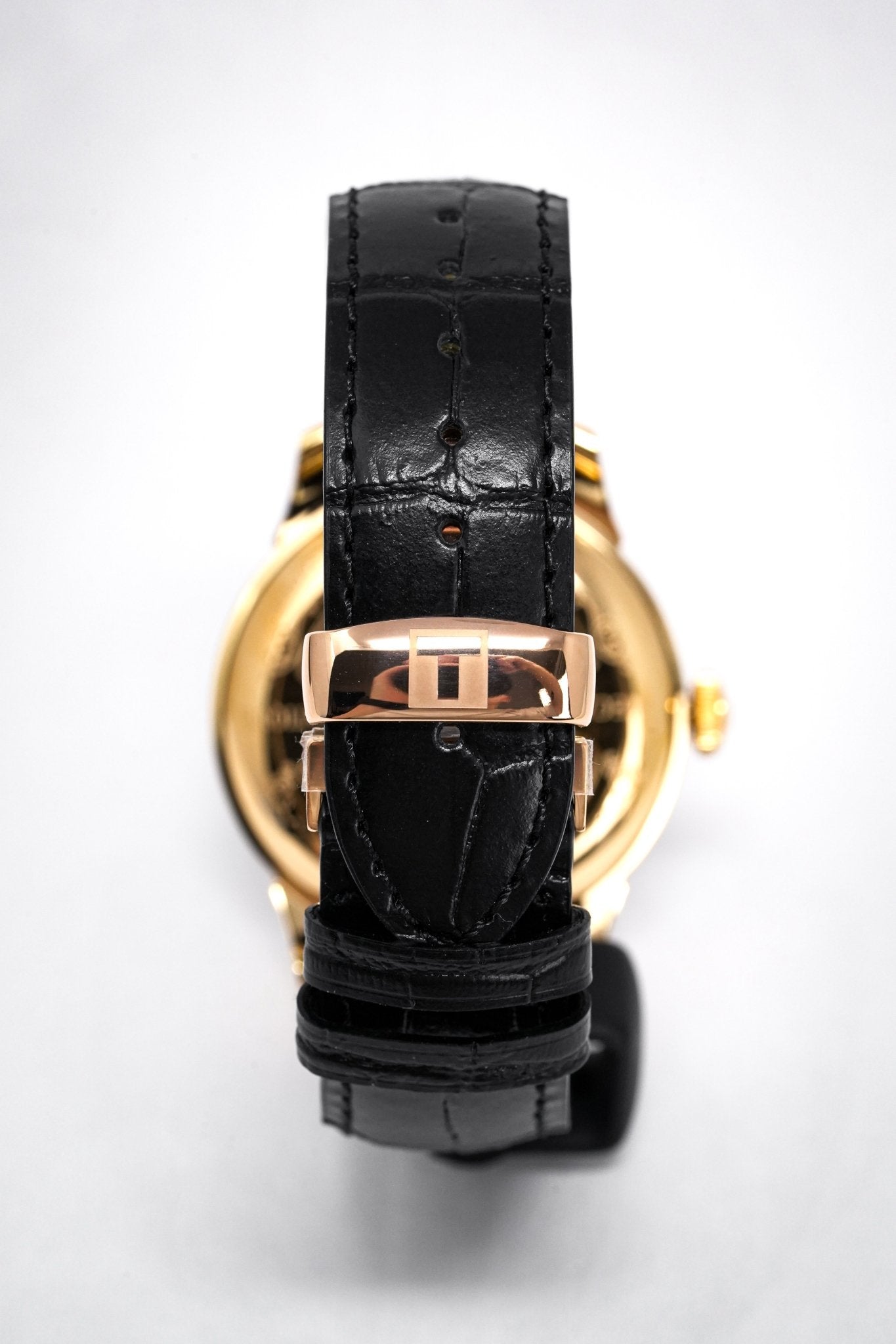Tissot Mens Automatic Watch T Classic Le Locle Rose Gold
