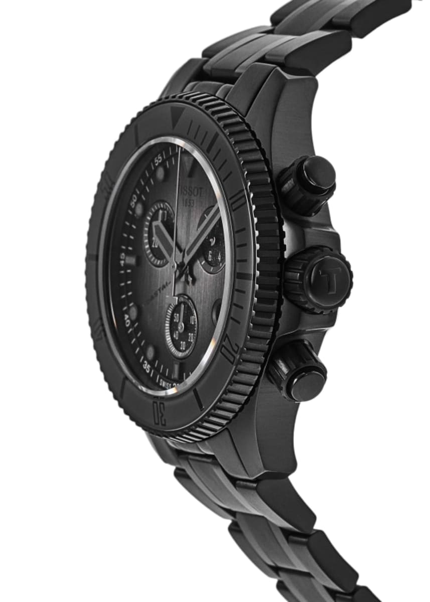 Tissot Seastar 1000 Quartz Chronograph 38mm Black PVD T120.217.33.061.00