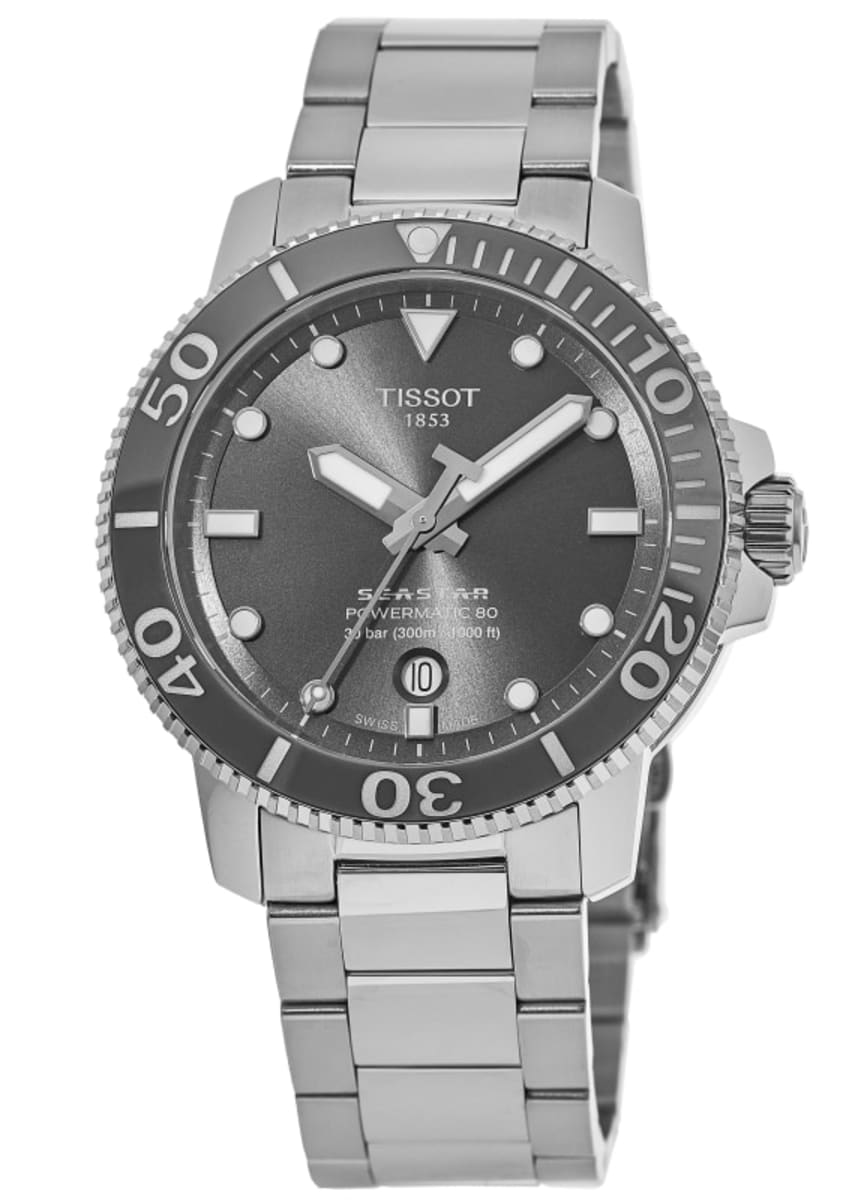 Tissot Seastar 1000 Powermatic 80 Grey Dial T120.407.11.081.01