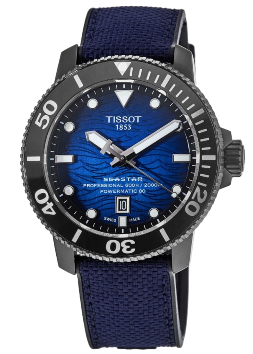Tissot Seastar 2000 Professional Powermatic 80 PVD Blue T120.607.37.041.00