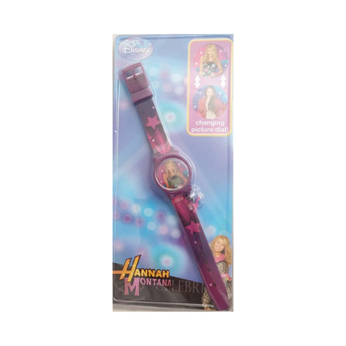 Hannah Montana Childrens Girls Digital dial Changing Image Watch ZR24775 - CLEARANCE NEEDS RE-BATTERY